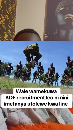 KDF Recruitment Process Explained in Kiswahili