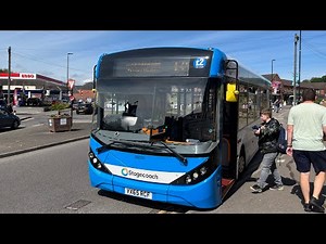 135 Stagecoach Bus - Rotherham to Chapeltown (Full Route)