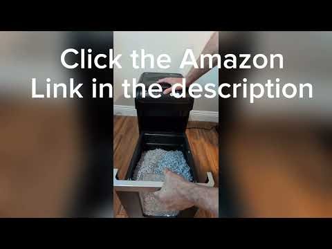 Best Shredder For The Office. 200 Sheets Commercial Capacity. Amazon Top Pick!