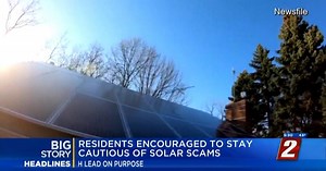 Residents are being Warned Against Solar Scams