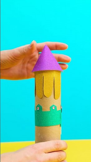 Let’s Make a Sparkly Princess Castle! 👑✨ DIY Magic