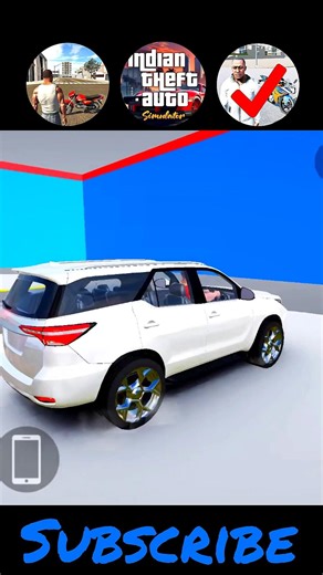 Fortuner Inside Showroom Challenge 😱🚗💥 | IBD3D Vs ITA Vs GTIV #shorts