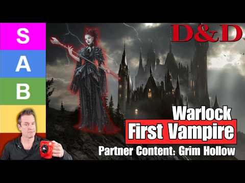 D&D 5.5: New First Vampire Warlock Subclass - Grim Hollow - Partner Content
