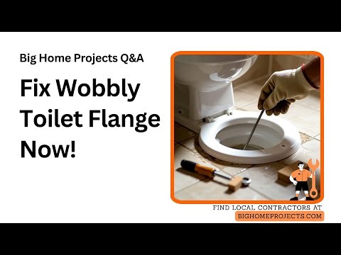 Wobbly Toilet Flange Repair Guide With Joist Anchors