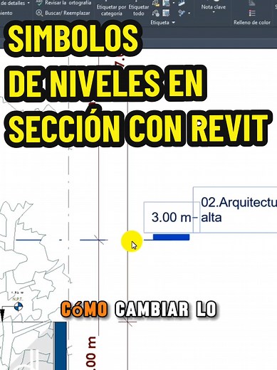 Símbolos de niveles en secciones con Revit #StoryTime #bim #tutorial #revit #aprendeentiktok #datocurioso #arquitectos #archstudent #arquitecto