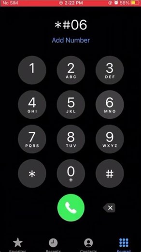 How to check IMEI and MEID in iPhone #iphone #tech