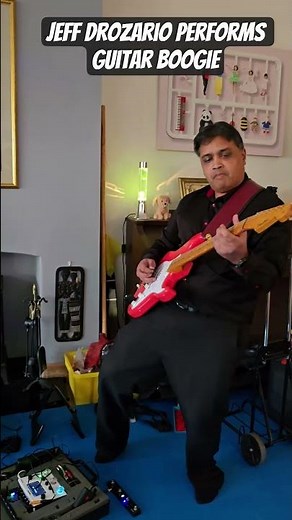 Jeff Drozario performs Guitar Boogie Shuffle by the Virtues 1958