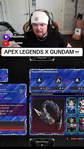 Apex actually cooked 💀 #game #streamer #funny #fyp #viral | Gundam