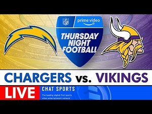 TNF LIVE Stream: Chargers vs. Vikings NFL Week 8 Amazon Prime Thursday Night Football Watch Party