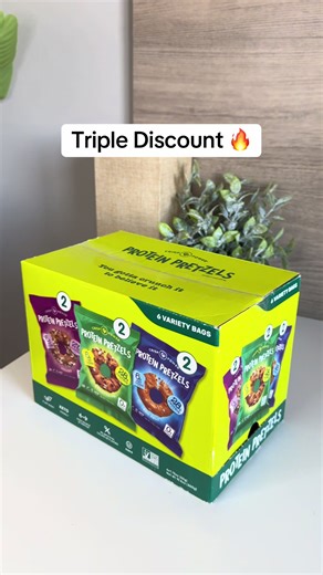 High Protein Products with Triple Discount Offers