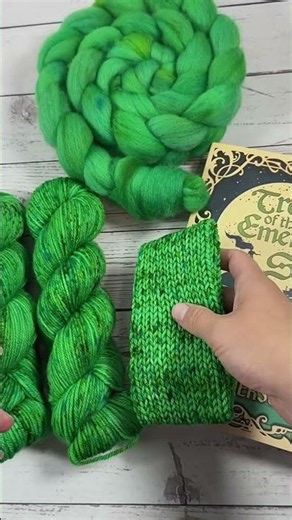 Emerald Sea based on Tress of the Emerald Sea #yarnlove #books #cosmere