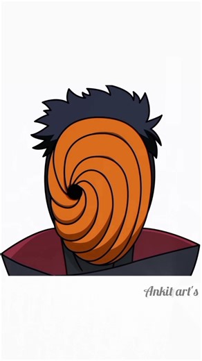 How To Draw Obito | Naruto - Easy Step By Step #drawing #tarding