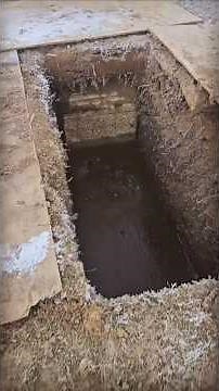 Setting A Burial Vault #funeral #burialvault #cemetery #grave #vaultman #funeralservice #burial