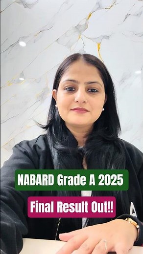 NABARD Grade A 2025 Final Result Out!! #adda247regulatorybodiesso #nabard #education #rbi2026