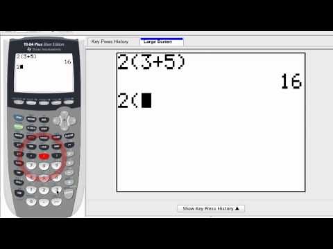 Graphing Calculator - Use Parenthesis
