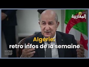 Algerie: retro infos de la semaine