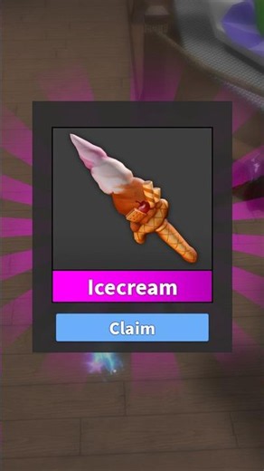 Unboxing Icecream Godly in MM2