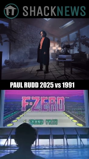 Shacknews | Paul Rudd (2025) Switch 2 Ad vs. Paul Rudd (1991) SNES Ad Comparison #nintendoswitch2 #paulrudd #snes #retro #nintendo | Instagram