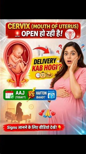 Cervix Open Ho Rahi Hai 😳 Delivery Aaj Ya Hafte Baad