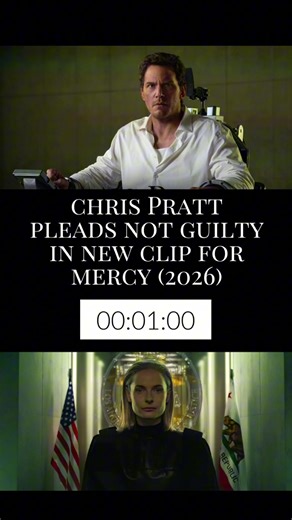 Mercy (2026) In the near future, a detective stands on trial accused of murdering his wife. He has 90 minutes to prove his innocence to the advanced A.I. Judge he once championed, before it determines his fate. Mercy (2026), starring Chris Pratt, comes to theaters and IMAX on January 23rd @Amazon MGM Studios @IMAX #movies #movie #movieclip #moviescene #mercymovie