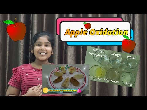 Science | Hi Kids, Let's Learn on Apple Oxidation