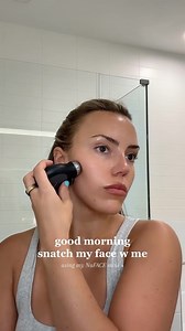 The morning motivation we need to lift ✨ feat @baileymbc using the MINI 🖤 | NuFACE