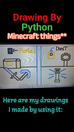Can we draw using Python 🐍 code ⁉️ Let's Watch 🔥🔥