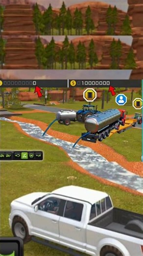 0 Milk Vs Unlimited Milk Selling Gameplay In Fs 18 #viralshorts