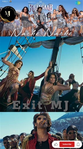 #NacheNache #VideoSong #RajaSaab #Prabhas #maruti #MalavikaMohan #NidhhiAgerwal #Riddhi #Thaman