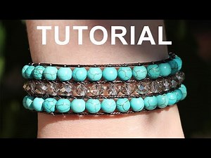 CHAN LUU beaded bracelet \\ Tutorial \\ DIY