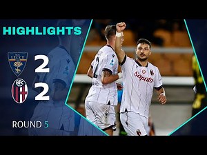 Lecce - Bologna | 2-2 | Highlights | Serie A 2025-26 | lecce bologna