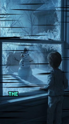 Our Snowman Moved Closer Every Night… ❄️😨