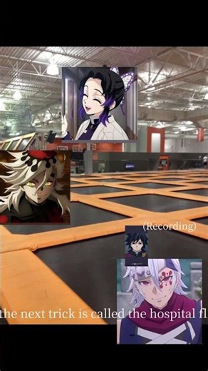 and the next trick is the hospital jump.#demon slayer #Doma #RIP.