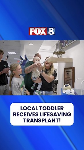Doctors said Crew’s case is rare—both the cancer itself, the spread, and the need for a transplant: https://fox8.com/news/local-toddler-receives-lifesaving-transplant-rings-bravery-bell/ | Fox 8 News