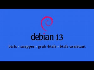 Debian 13 "Time Machine" Setup — BTRFS Rollback Made Easy