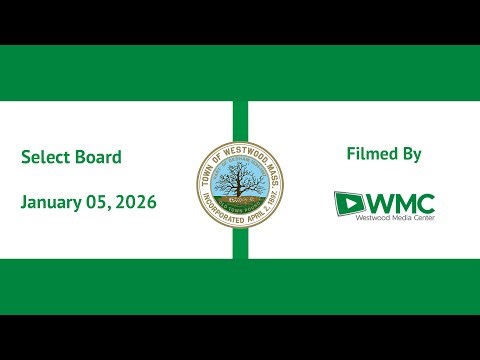 Select Board - 01/05/26