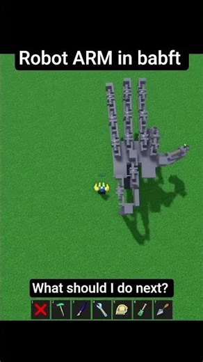 robot ARM in babft #roblox #babft #robot #arm #shorts