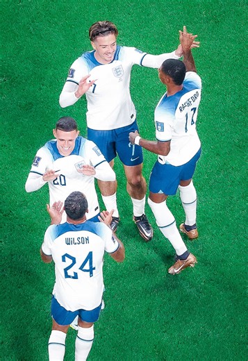 🏴󠁧󠁢󠁥󠁮󠁧󠁿🤝 The most passes leading up to a goal in #FIFAWorldCup history!