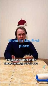 How older brothers be acting like whenever they are checking on their little brother