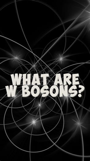Billy McCray | Physics Coach on Instagram: "The W boson is the carrier particle of the weak nuclear force in quantum field theory ⚛️ It’s responsible for processes like beta decay and plays a major role in how particles transform into one another! #physics #science #particlephysics #quantumfieldtheory #stem"