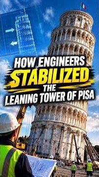 How Engineers Stopped the Leaning Tower of Pisa From Falling