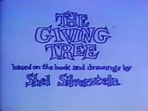 The Giving Tree Movie Spoken By Shel Silverstein 1973