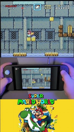 Super Mario World SNES / Nintendo Switch 2 Gameplay / Lemmy`s Castle 2160p 4k 60fps Video Loop