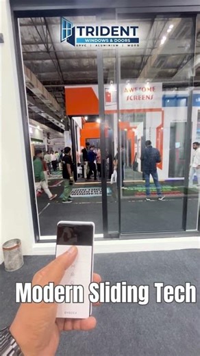 Smart Sliding Door by Trident | Remote Control Door System | Modern Home Automation
