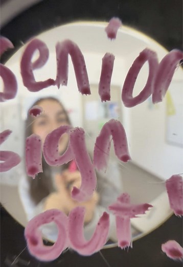 Senior Signout with Promo 2025❤️‍🩹 (our fav for last🥹) #aflec2025 #signout