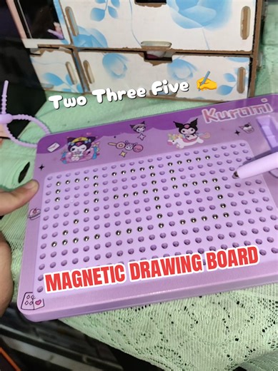Creating Art with the Sanrio Kids Magnetic Drawing Board