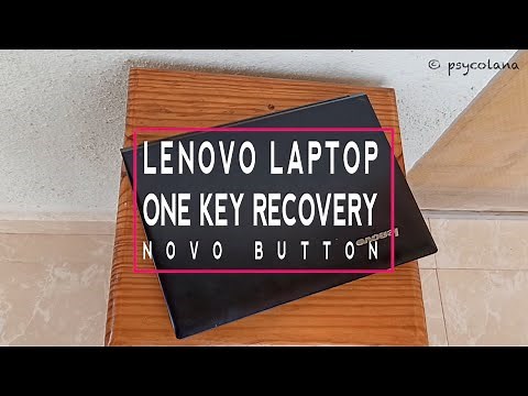 How to Reset your Lenovo B41-35 to Factory Defaults using | Lenovo OneKey Recovery | Novo Button