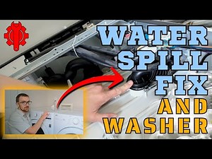 How to Stop Foamy Water Spilling from Side Load Washing Machines | Easy Fix & DIY Drain Hack!