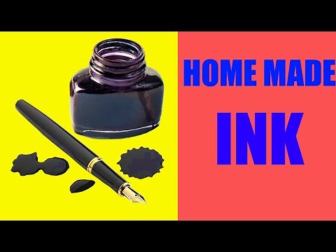HOMEMADE INK I HOW TO MAKE INK AT HOME I DIY WHITEBOARD MAKER INK MAKING AT HOME