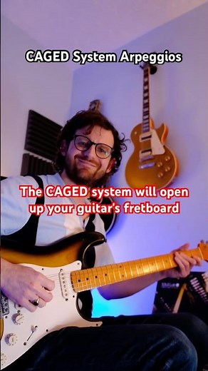 Master the Guitar Fretboard with One Simple CAGED Trick #guitarlesson #cagedsystem
